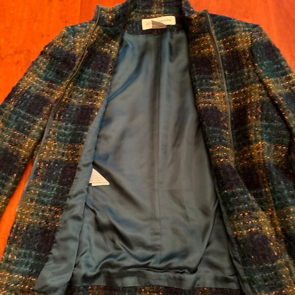 Jones New York Wool Mohair woven Dress Jacket size 8 - Picture 7 of 10